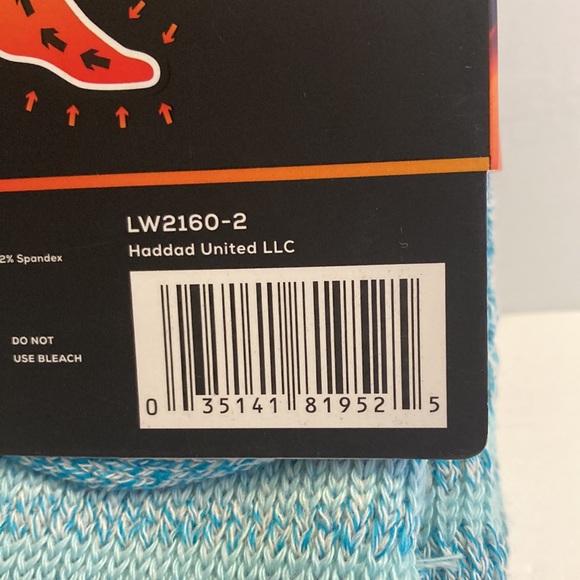 Merino Wool Blend Socks Xtreme Thermal Warm Cold Weather Boot Socks Light Blue - Picture 12 of 15
